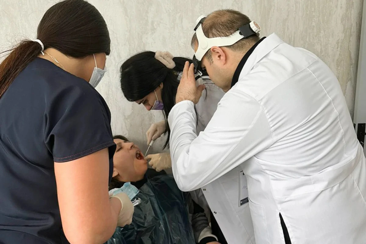 Ağdərədə [[ilk dəfə portativ stomatoloji qurğu]] tətbiq edildi