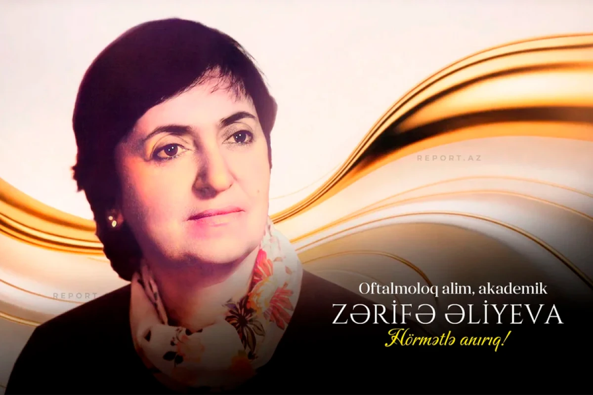 Akademik Zərifə Əliyevanın [[anım günüdür]]