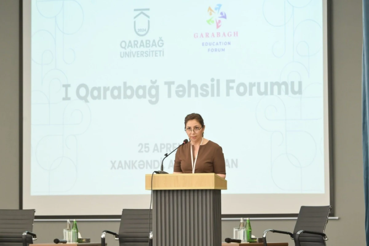 [[Qarabağ Universitetində]] I Qarabağ Təhsil Forumu öz işinə başladı