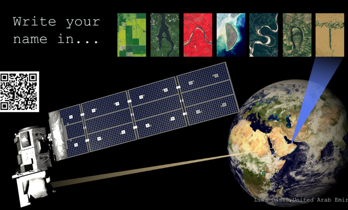 NASA-dan yenilik: Bu tətbiqlə [[Yer kürəsinə adınızı yaza bilərsiniz]]