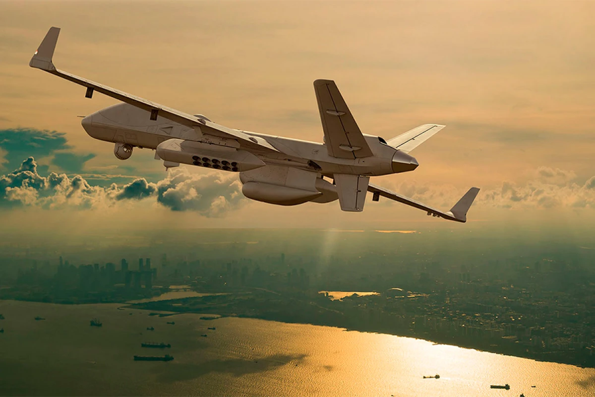 Rusiya Ukraynaya [[1600 dron ilə]] hücum etdi