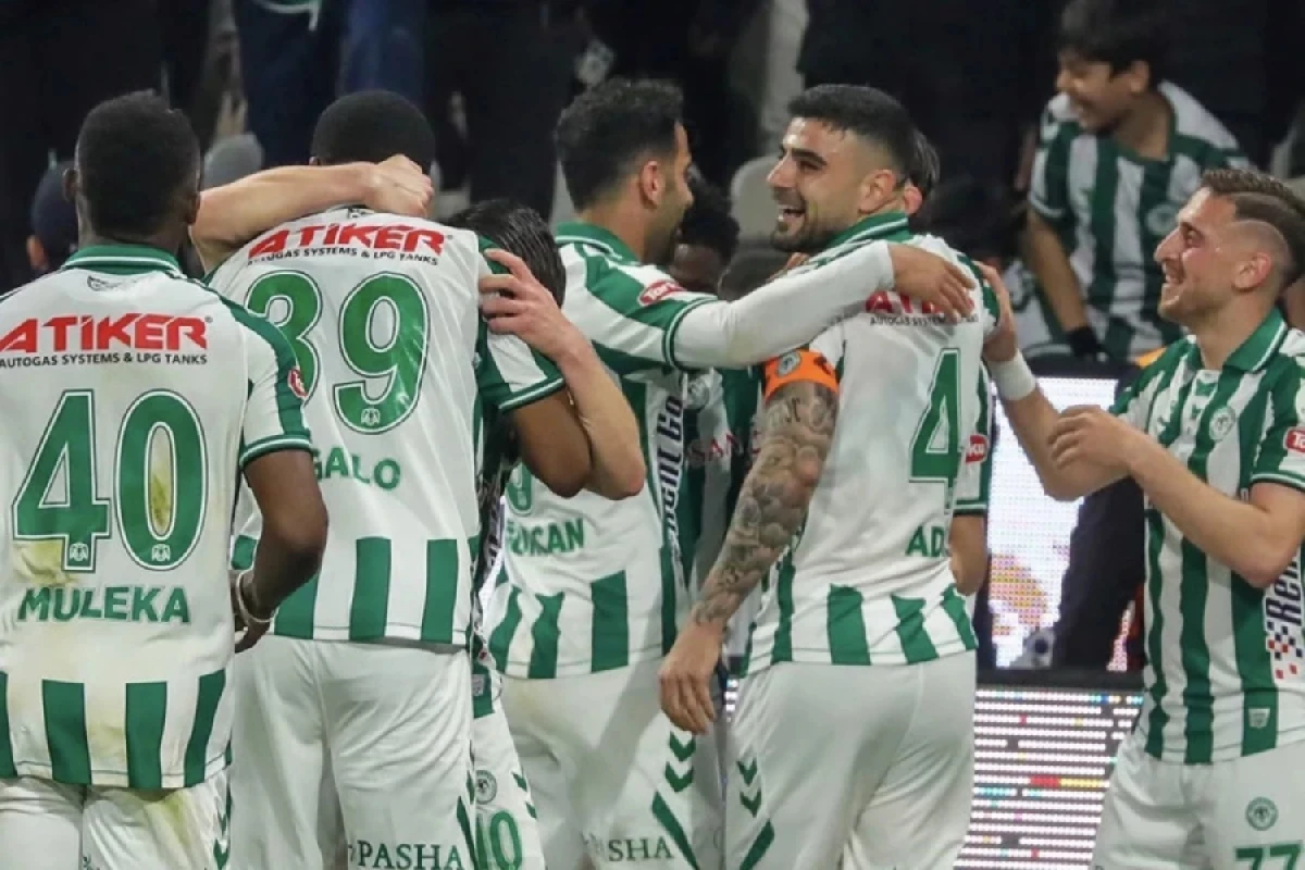 [[Türkiyə Kuboku]]: “Konyaspor” “Beşiktaş”ı məğlub etdi