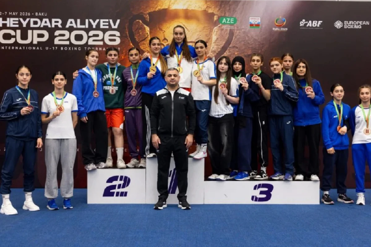 Qızlardan ibarət millimiz komanda hesabında birinci oldu - 17 medalla