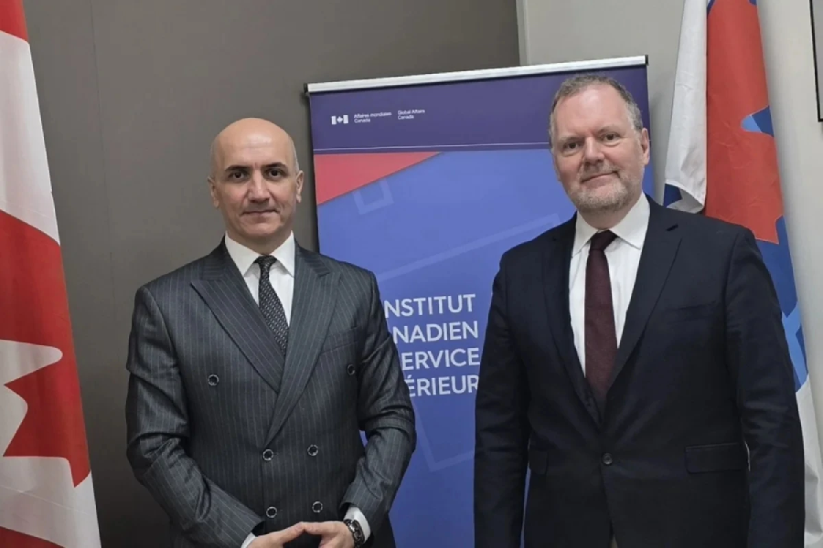 Azərbaycanla Kanada arasında əlaqələr müzakirə edildi
