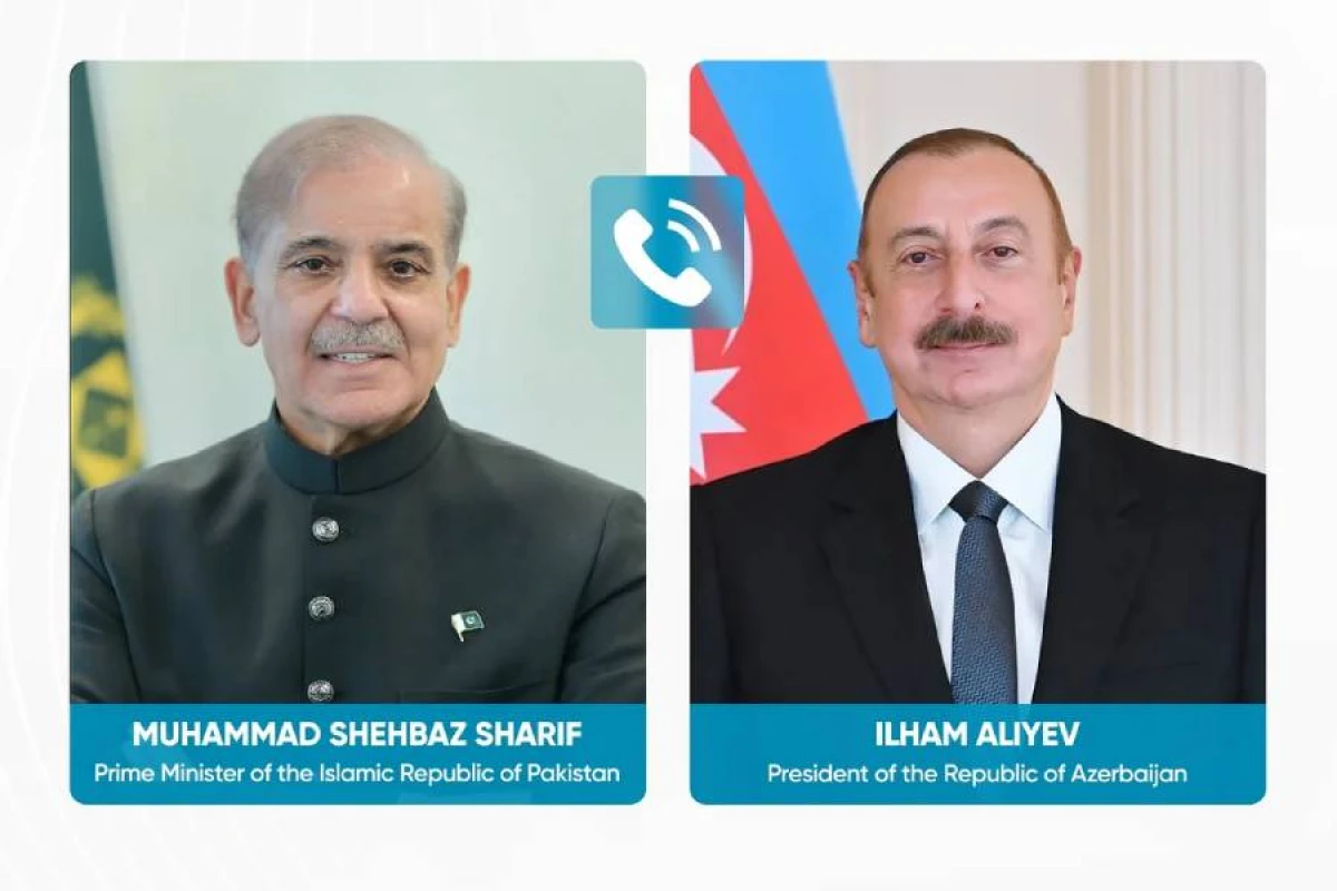 Prezident İlham Əliyev və Şahbaz Şərif arasında telefon danışığı oldu