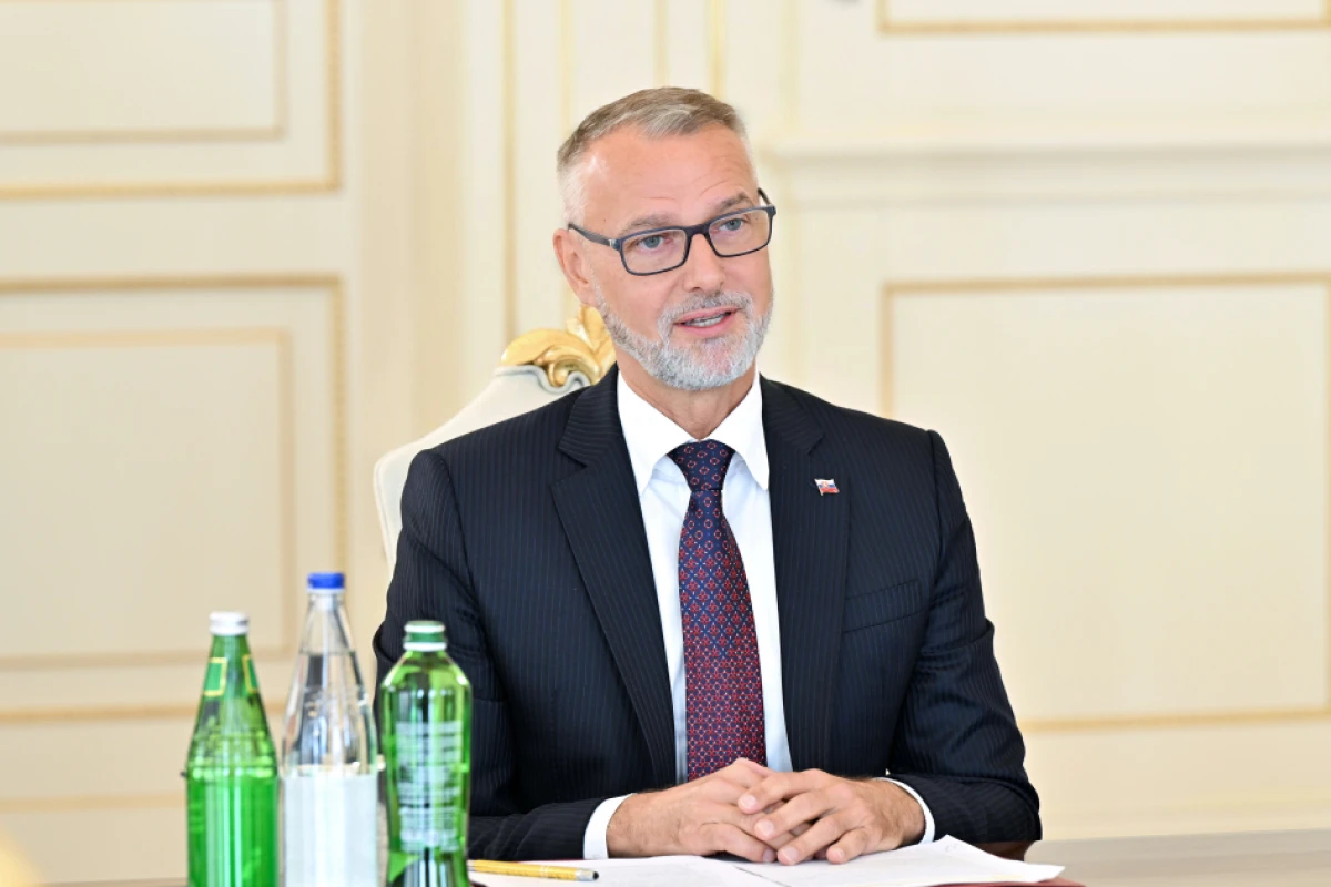 Prezident Slovak heyəti qəbul etdi — 2