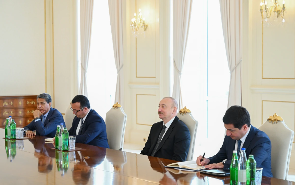Prezident Slovak heyəti qəbul etdi — 7