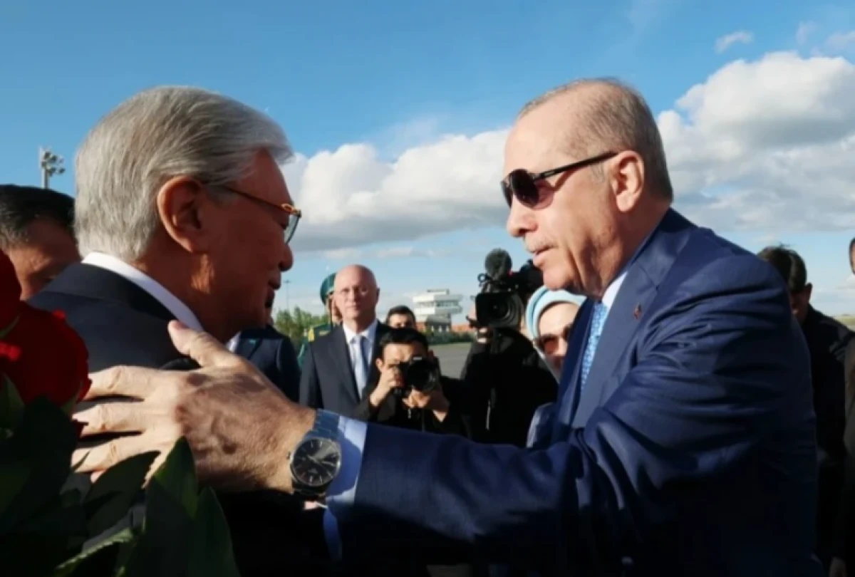 Türk Dünyasının iki nəhəngi bir arada