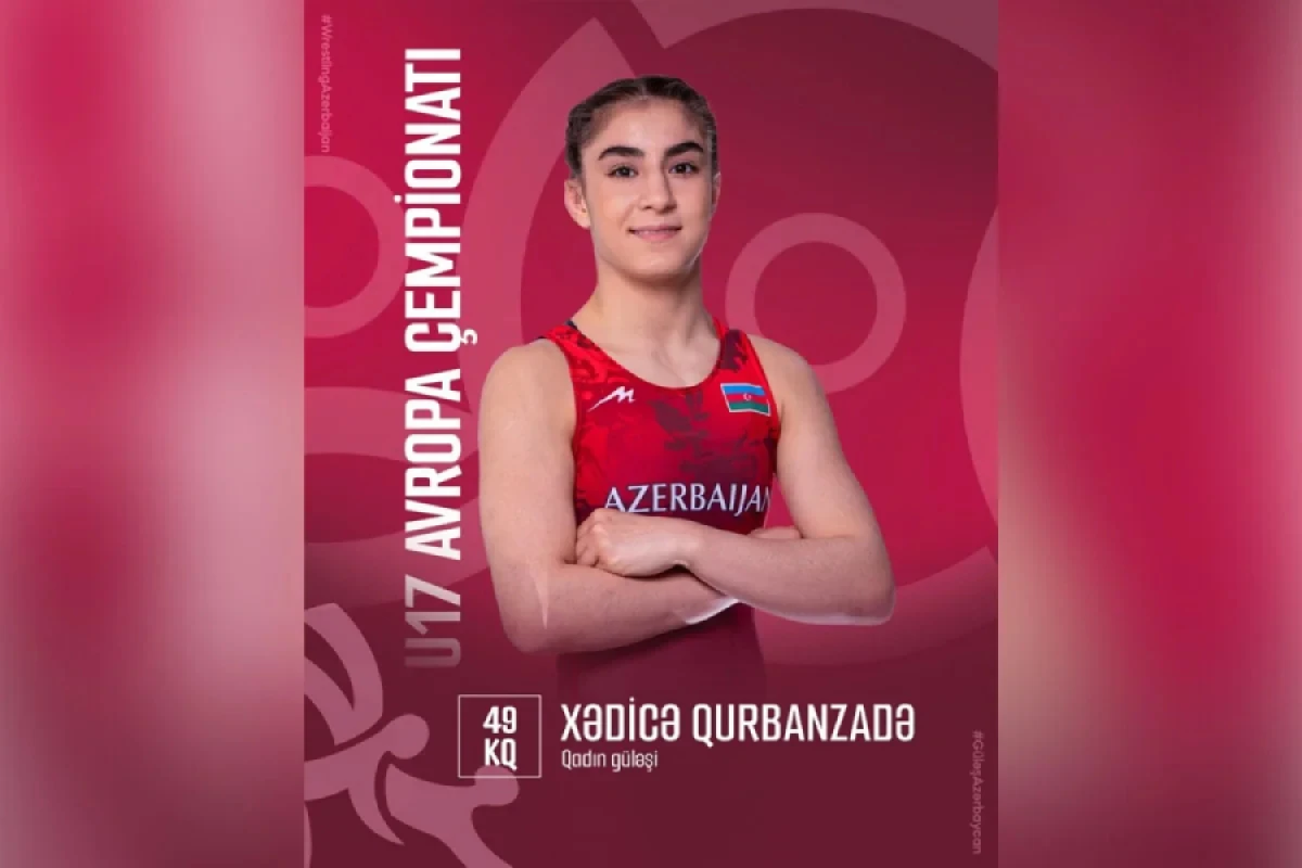 Xədicə Qurbanzadə Avropa çempionatında gümüş medal qazandı