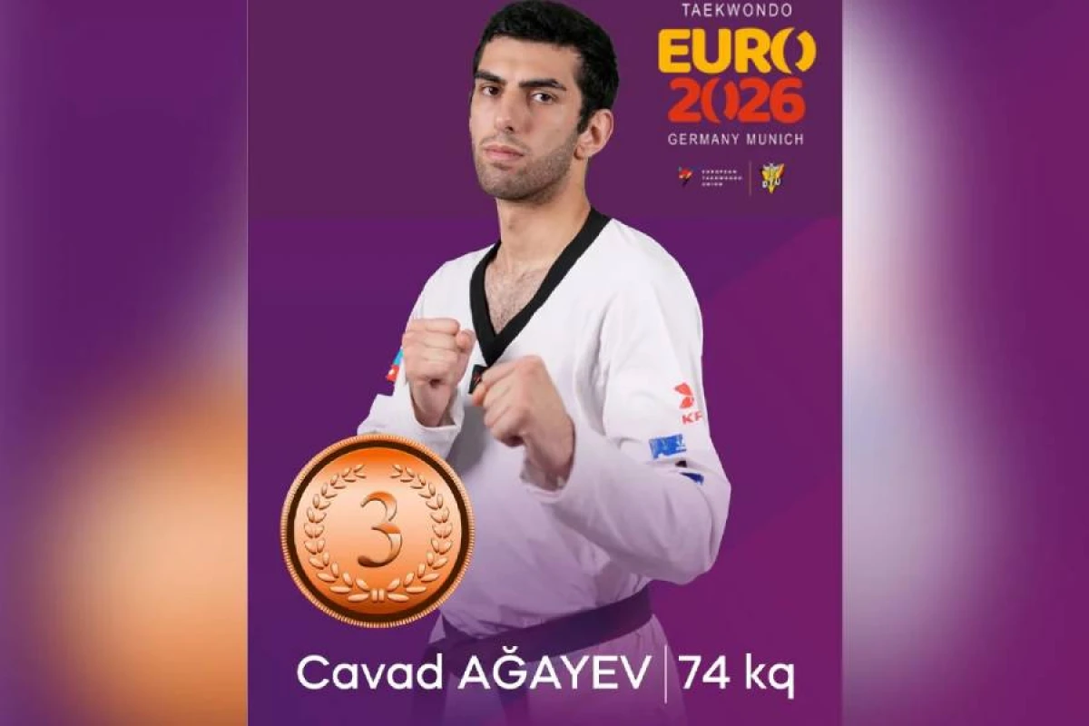 Taekvondoçularımız Almaniyanı fəth edir: Cavad Ağayevdən növbəti medal