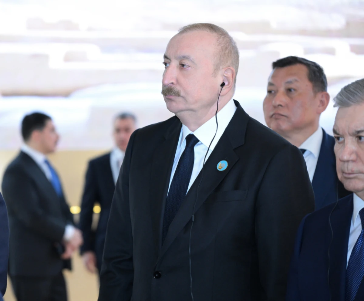 Prezident Türküstanda “Həzrət Sultan” Muzey-Qoruğu ilə tanış oldu — 5