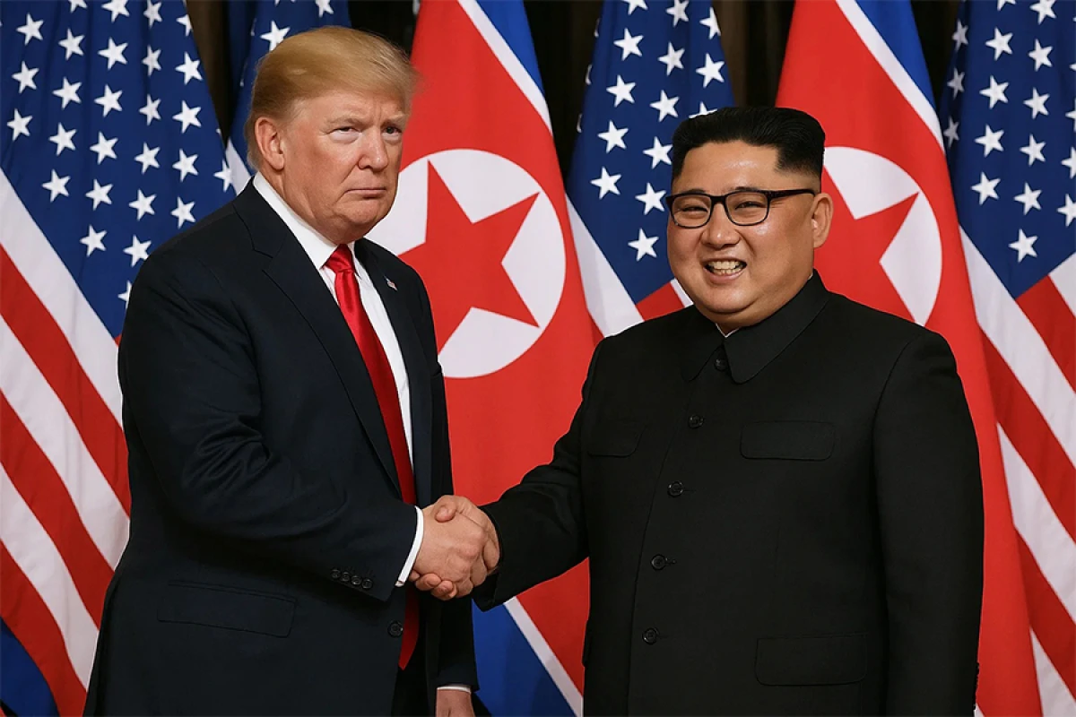 Tramp Kim Çen Inla danışdı