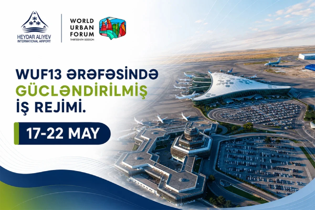 Heydər Əliyev Beynəlxalq Aeroportu gücləndirilmiş rejimdə işləyəcək