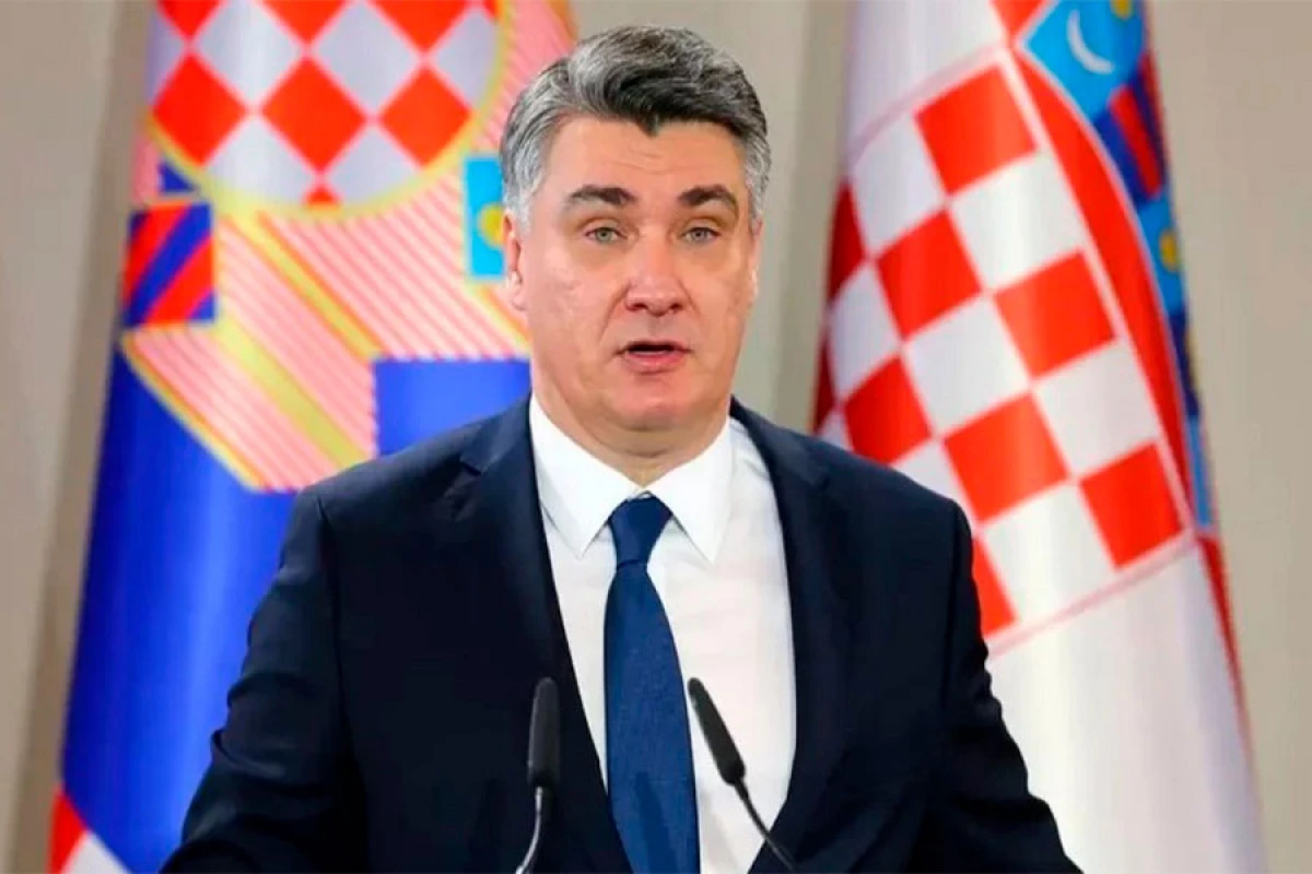 Xorvatiya Prezidenti İlham Əliyevi təbrik etdi