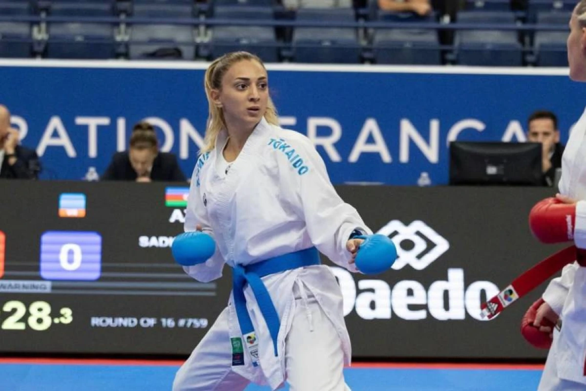 Qadın karateçimiz Avropa çempionu oldu
