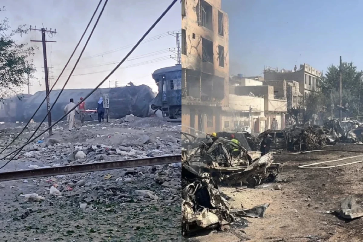 Pakistanda qatar partladıldı: 24 ölü, 50-dən çox yaralı
