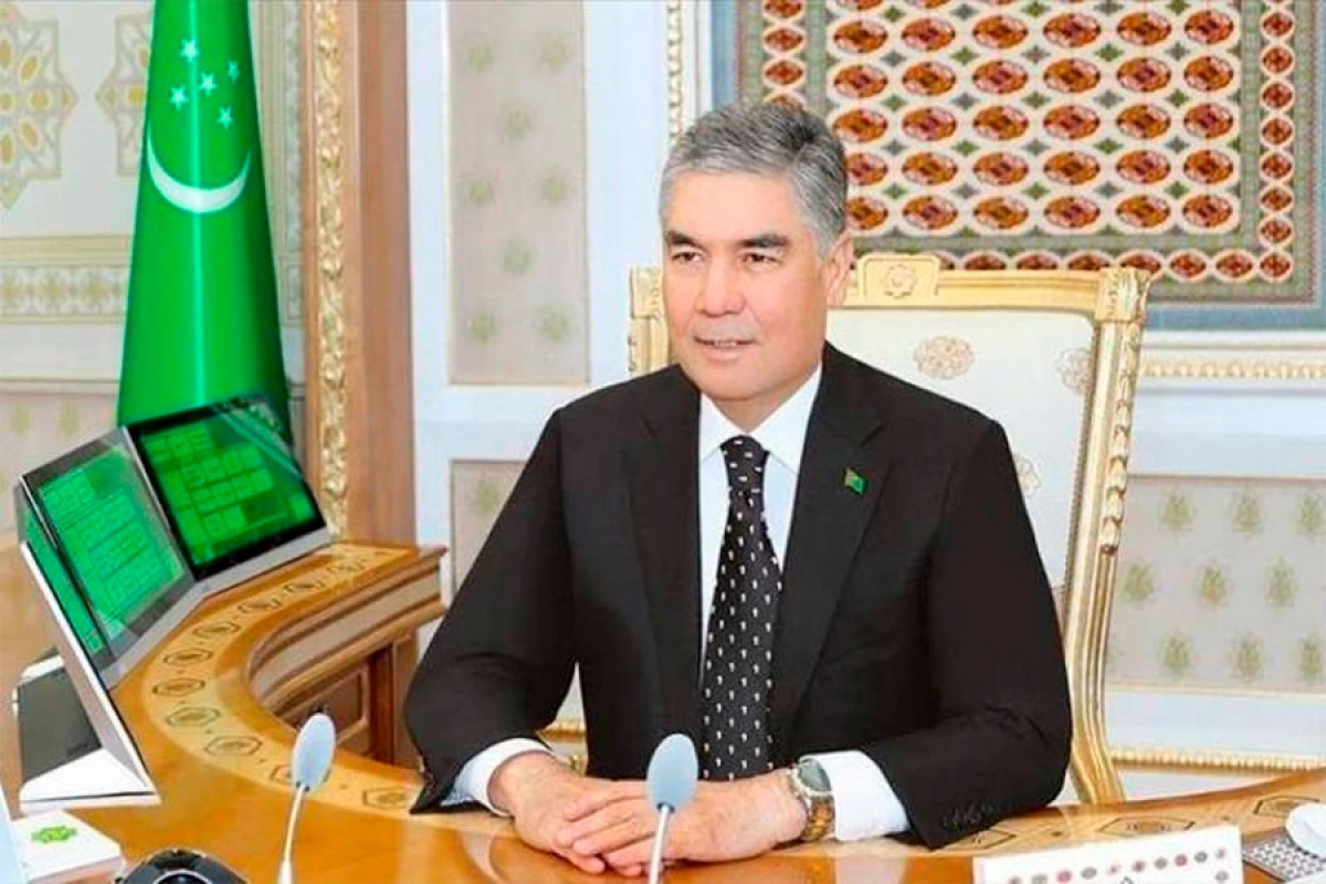 Qurbanqulu Berdiməhəmmədov İlham Əliyevi təbrik etdi