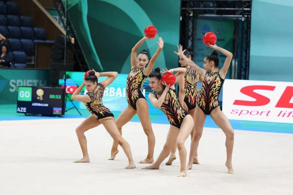 Azərbaycanın bədii gimnastları Avropa çempionatında iştirak etdilər