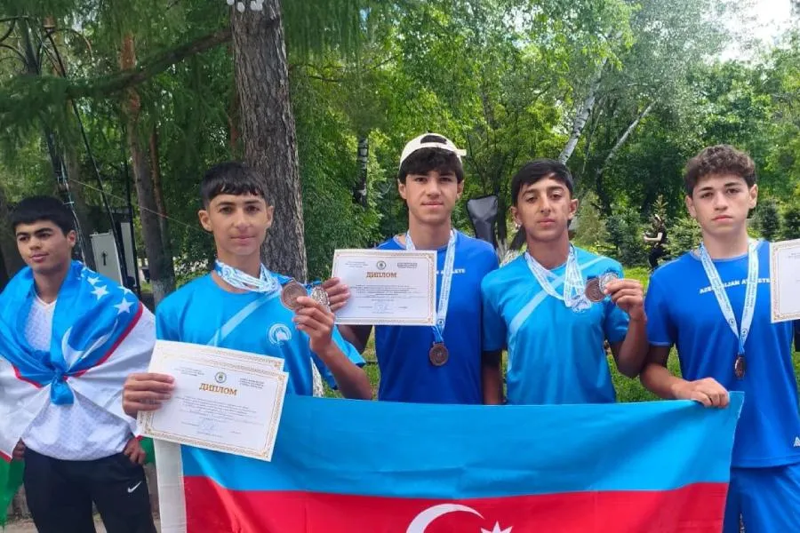 Gənc avarçəkənlərimiz Qazaxıstanda tam heyətlə medal qazandılar