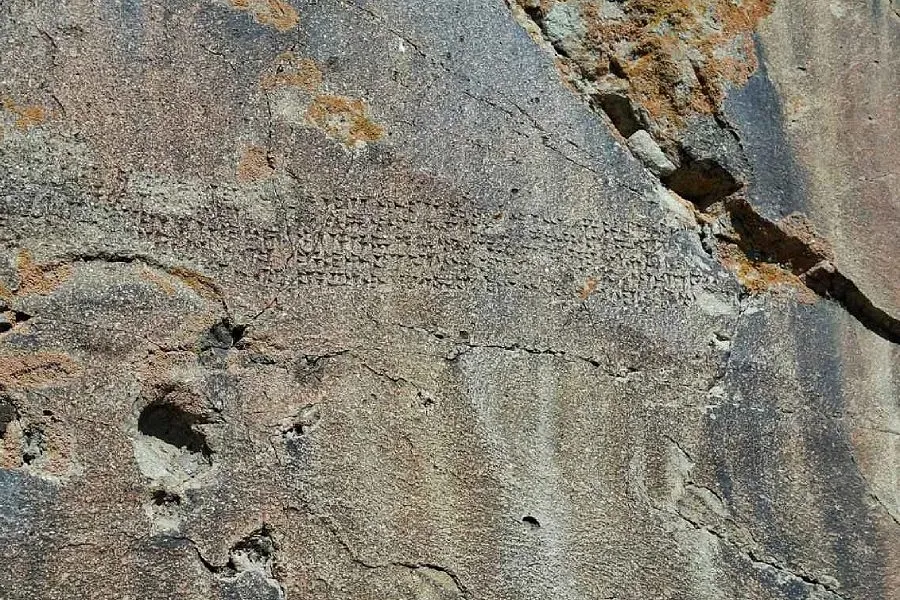 Naxçıvanda tapılan İlandağ yazısı Ermənistanı qarışdırdı - GÖRÜNTÜLƏR