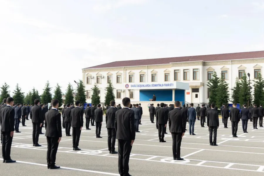 Vilayət Eyvazov gələcəyin polislərini işə qəbul etdi — 2