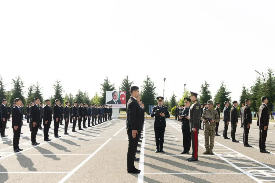 Vilayət Eyvazov gələcəyin polislərini işə qəbul etdi — 3