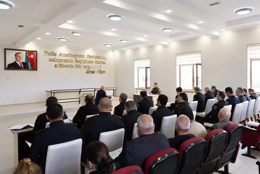 Vilayət Eyvazov gələcəyin polislərini işə qəbul etdi — 4
