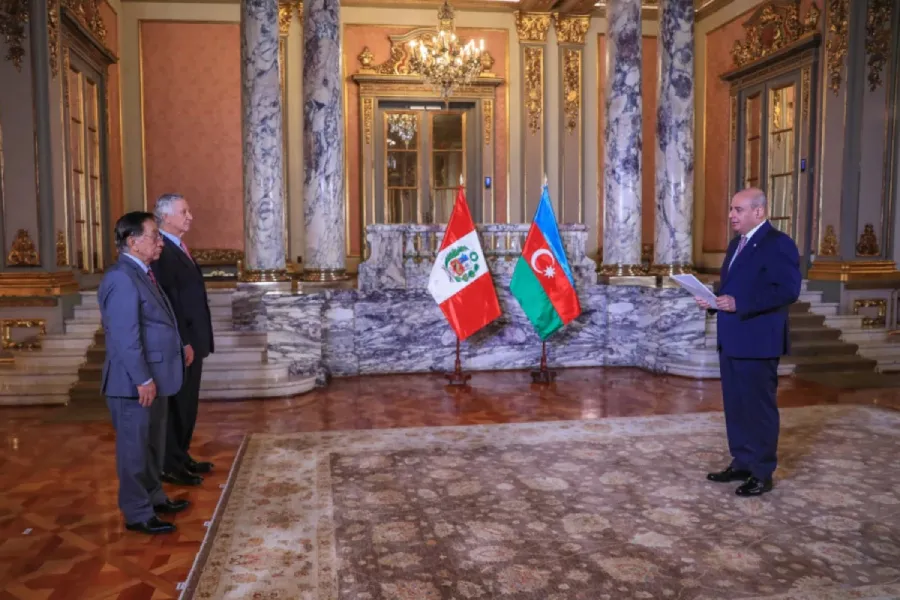 Peru Prezidenti Azərbaycan səfirinin etimadnaməsini QƏBUL ETDİ