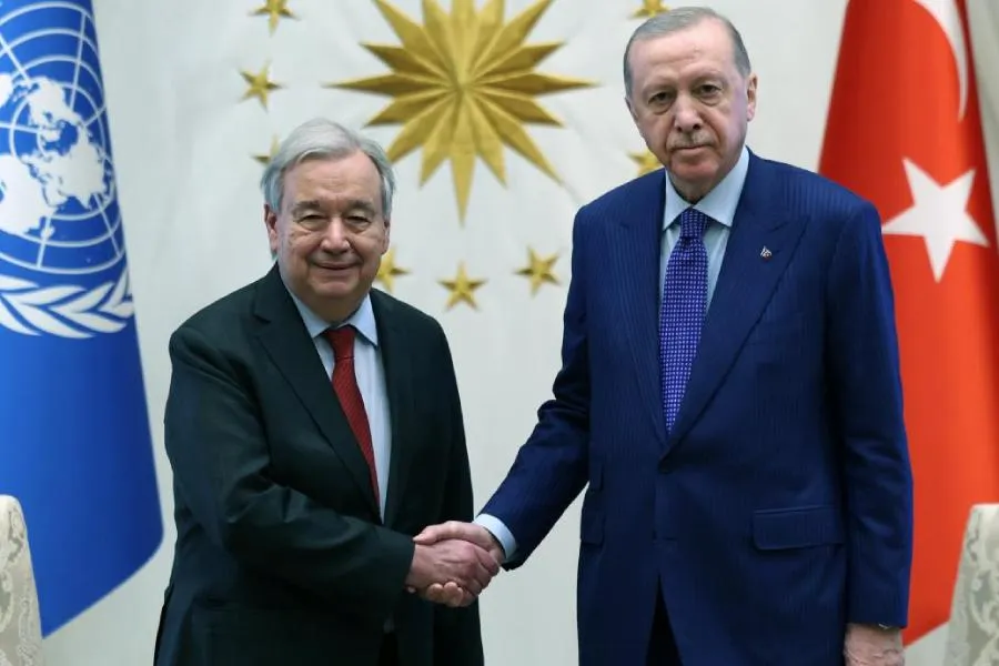 Ərdoğan və Quterreş regional böhranları müzakirə etdilər