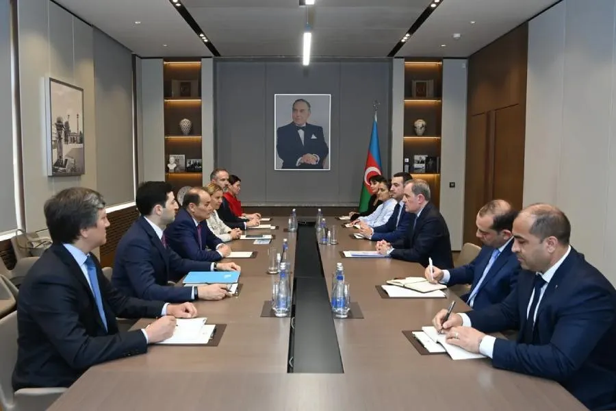 Ceyhun Bayramov Türk İnvestisiya Fondunun prezidenti ilə görüşdü