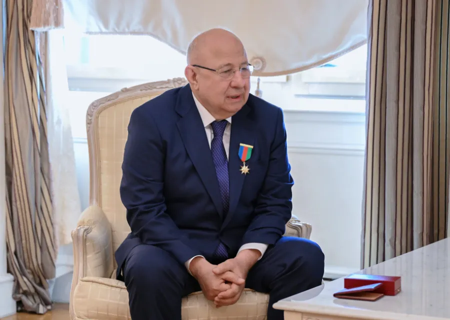 Prezident Qurban Qurbanova “Dostluq” ordenini təqdim etdi — 2