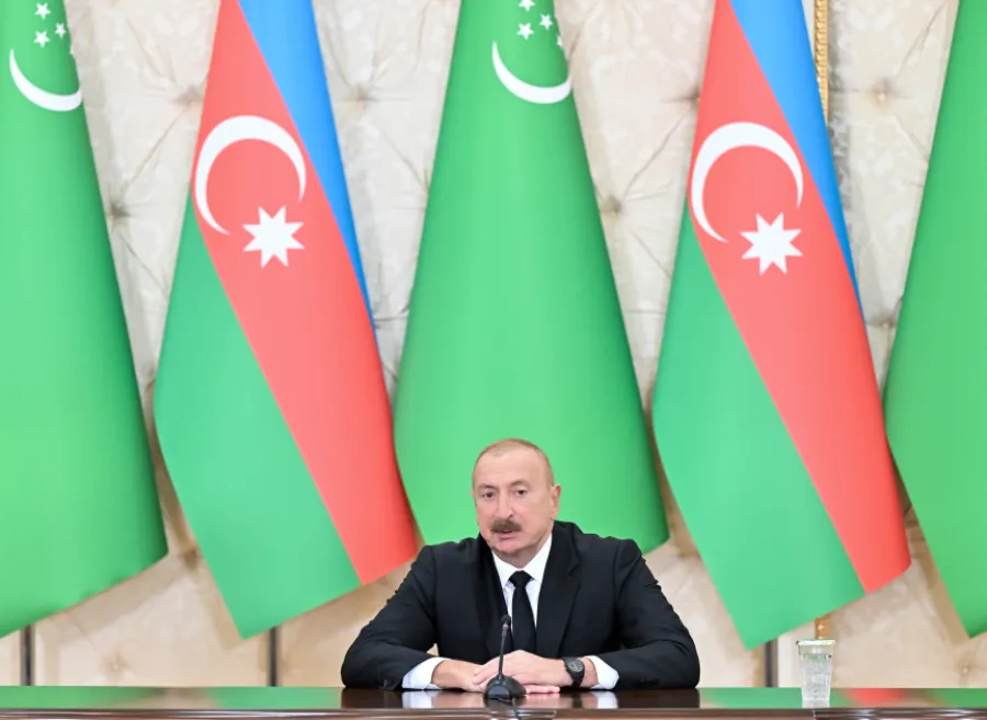 Azərbaycan və Türkmənistan prezidentləri mətbuata bəyanatlarla çıxış etdilər — 5