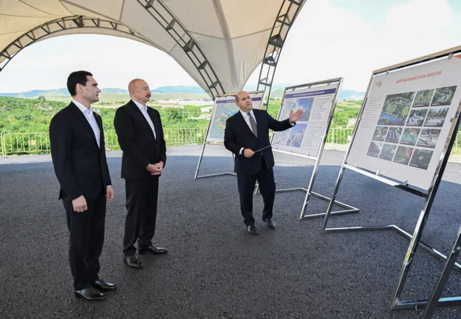 Türkmənistan lideri erməni vandallarının əməlləri ilə qarşılaşdı və... — 5