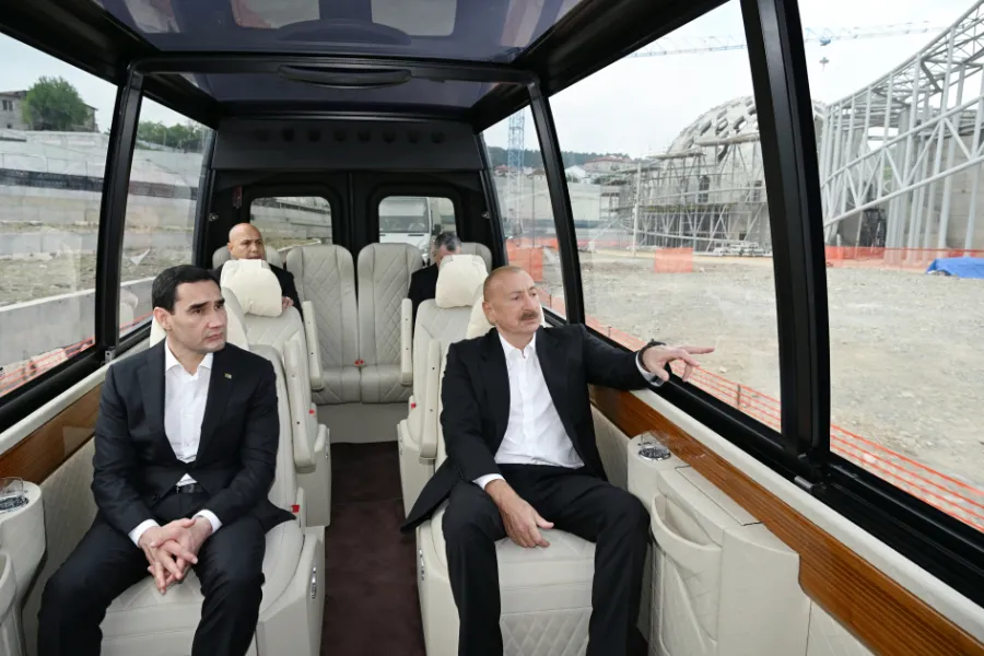 Prezidentlər Şuşa məscidində... — 4