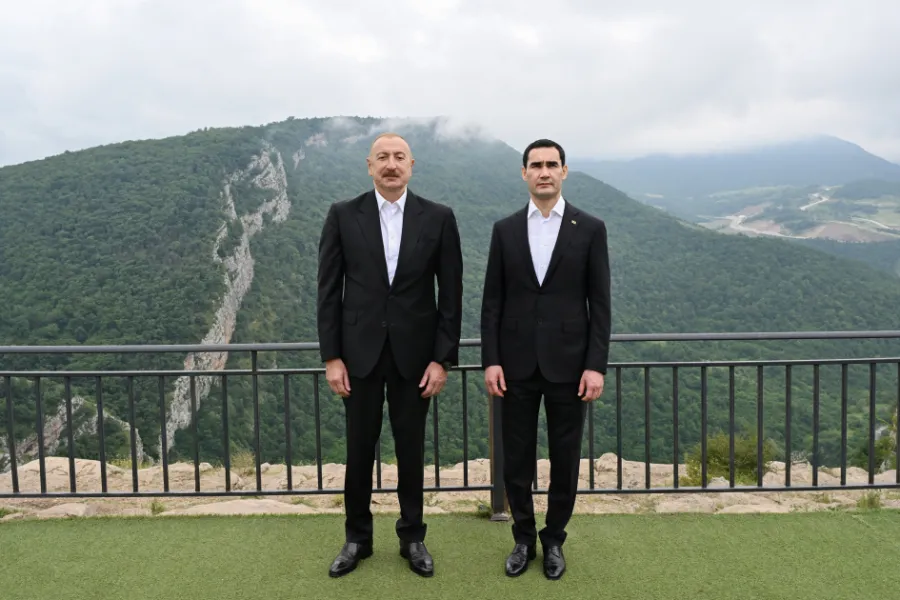 Türkmənistan Prezidentinə Qarabağ atı hədiyyə edildi — 2