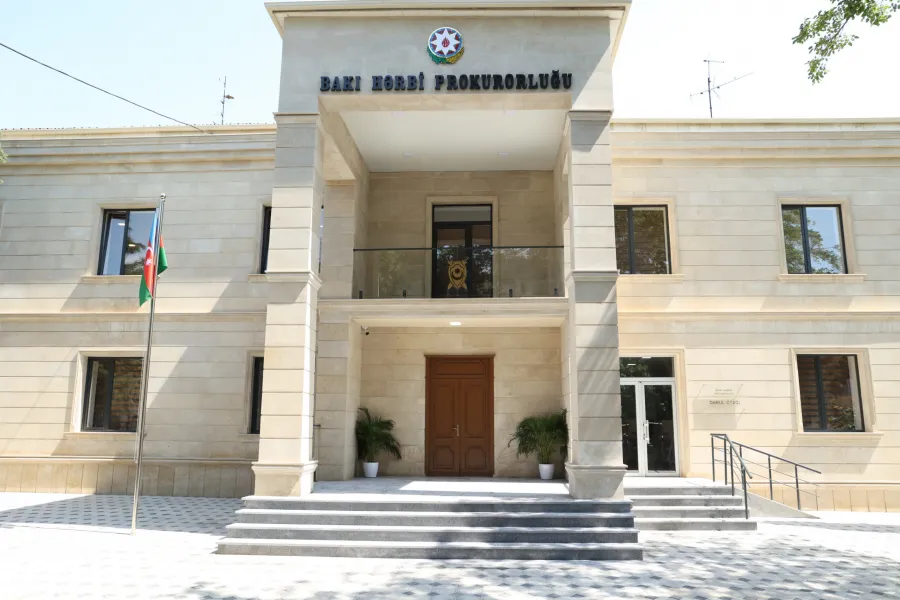 Bakı Hərbi Prokurorluğunun inzibati binasının açılışı oldu — 7