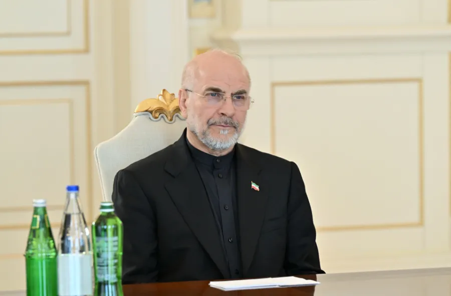 Prezident Məhəmməd Baqer Qalibafı qəbul etdi — 2