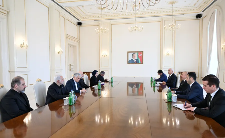 Prezident Məhəmməd Baqer Qalibafı qəbul etdi — 9