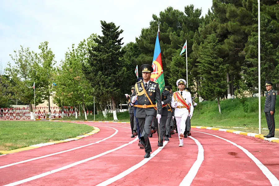 Heydər Əliyev adına Hərbi İnstitutda buraxılış mərasimi keçirildi — 6