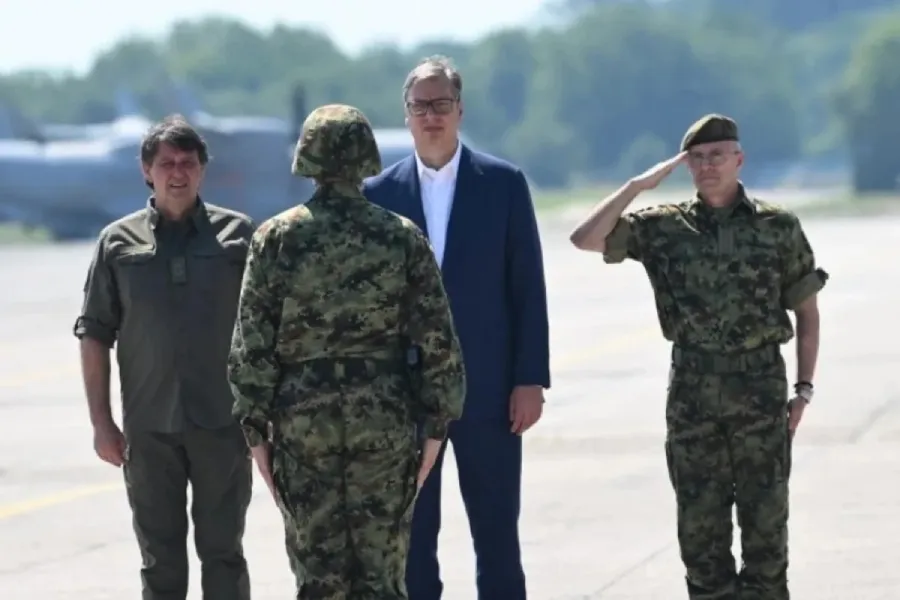 Serbiya Ordusu yeni vasitələrini təqdim etdi