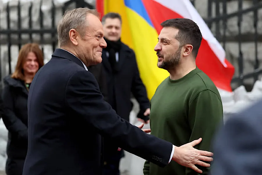 Tuskdan Zelenskiyə: “Gərginliyi sən yaratdın”