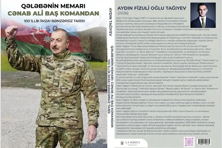“Qələbənin memarı: Cənab Ali Baş Komandan” adlı tarixi əsərin təqdimatı keçiriləcək