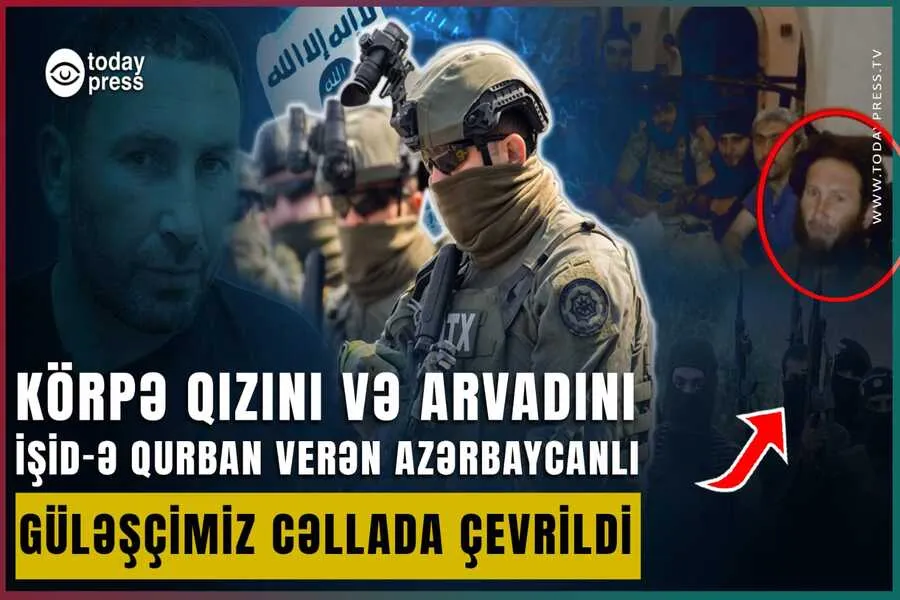 Azərbaycanın güləş üzrə çempionu körpə qızını və arvadını İŞİD-ə qurban verdi - İsmayıllıdakı güləşçi Suriyada cəllada çevrildi - VİDEO