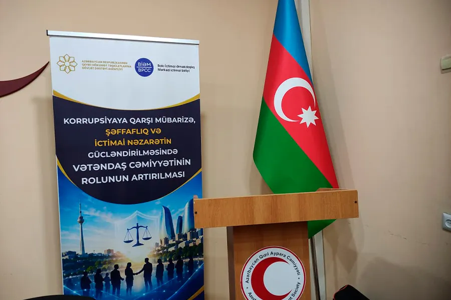 Nəsimi Rayon Bələdiyyəsində korrupsiyaya qarşı mübarizə və ictimai nəzarət mövzusunda tədbir keçirildi