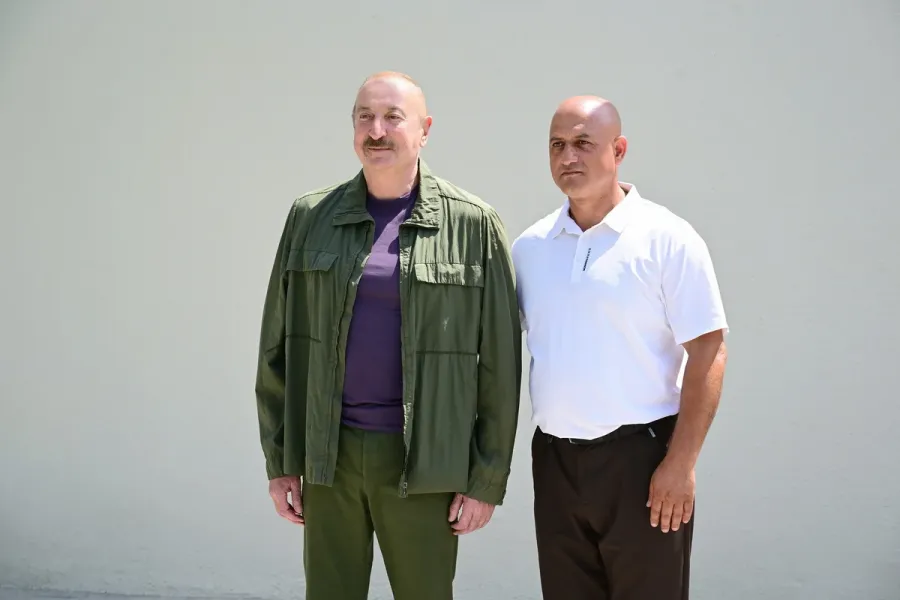İlham Əliyev Xocavəndin Quzeyxırman kəndində oldu - YENİLƏNDİ — 11
