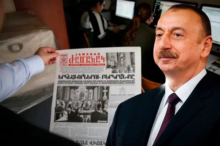 Erməni mediası Prezidentlə bərabər Qarabağı gəzir