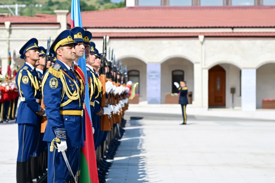 Prezident Slovakiya liderini Şuşada qarşıladı — 4
