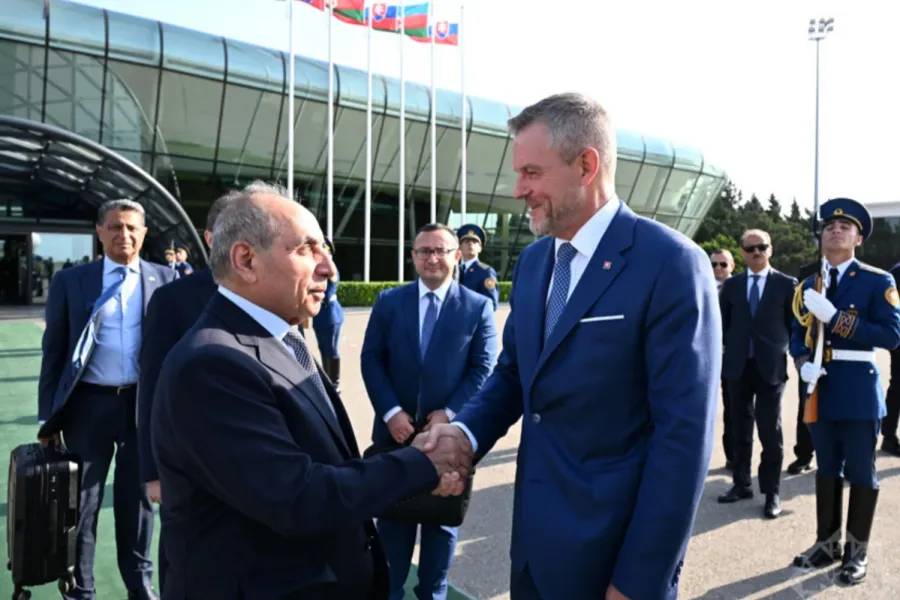 Slovakiya Prezidentinin Azərbaycana səfəri başa çatdı