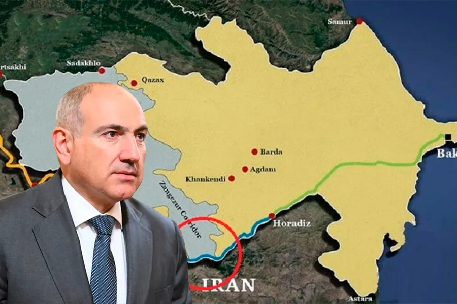 Zəngəzur məsələsi uzanır - Paşinyan qayalarda gəzir