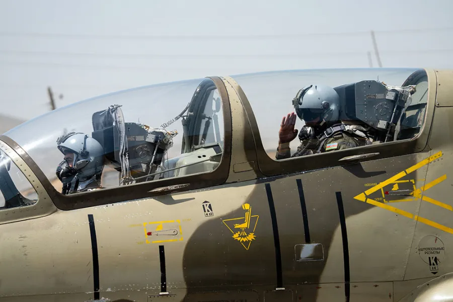 Azərbaycan pilotları çətin döyüş manevrləri üzrə tapşırıqlar yerinə yetirdilər — 9